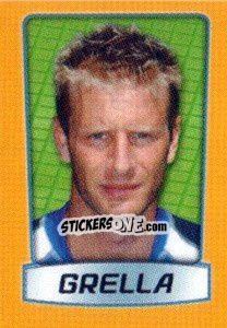Sticker Grella - Calcio 2003-2004 Pocket Collection n. 97 - Merlin