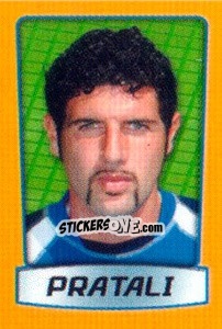 Sticker Pratali - Calcio 2003-2004 Pocket Collection n. 98 - Merlin