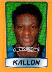Sticker Kallon - Calcio 2003-2004 Pocket Collection - Merlin