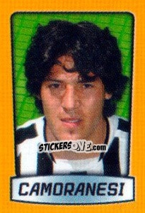 Sticker Camoranesi - Calcio 2003-2004 Pocket Collection n. 144 - Merlin