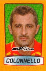 Sticker Colonnello - Calcio 2003-2004 Pocket Collection n. 180 - Merlin
