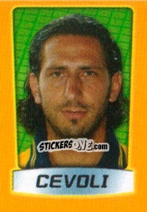 Figurina Cevoli - Calcio 2003-2004 Pocket Collection - Merlin