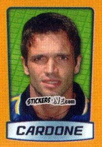 Sticker Cardone - Calcio 2003-2004 Pocket Collection n. 248 - Merlin