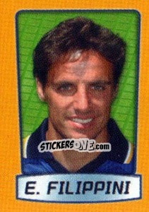 Sticker E. Filippini - Calcio 2003-2004 Pocket Collection n. 257 - Merlin