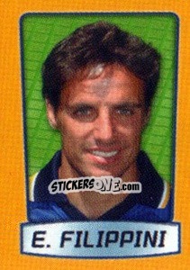 Cromo E. Filippini - Calcio 2003-2004 Pocket Collection - Merlin