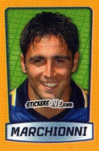 Sticker Marchionni - Calcio 2003-2004 Pocket Collection n. 259 - Merlin