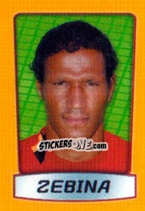 Sticker Zebina - Calcio 2003-2004 Pocket Collection - Merlin