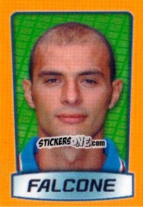 Sticker Falcone - Calcio 2003-2004 Pocket Collection n. 336 - Merlin