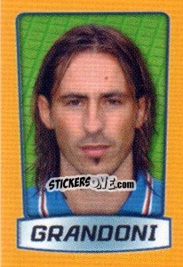 Sticker Grandoni - Calcio 2003-2004 Pocket Collection n. 337 - Merlin