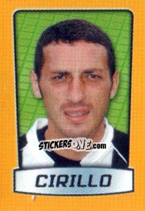 Sticker Cirillo - Calcio 2003-2004 Pocket Collection n. 357 - Merlin