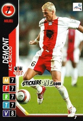 Figurina Demont - Derby Total France 2004-2005 - Panini