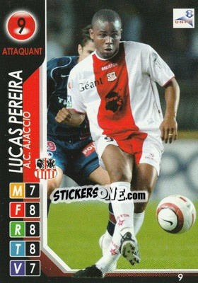 Sticker Lucas Pereira - Derby Total France 2004-2005 - Panini