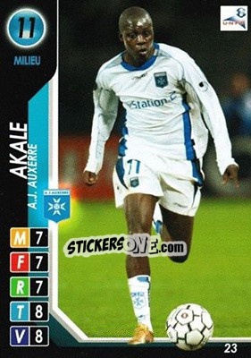 Sticker Akale - Derby Total France 2004-2005 n. 23 - Panini