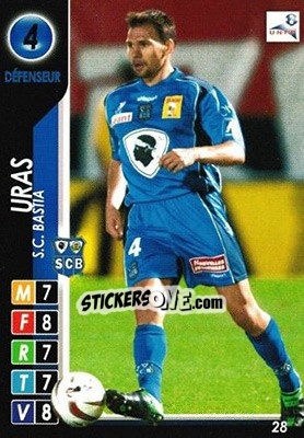 Sticker Uras - Derby Total France 2004-2005 - Panini
