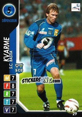 Figurina Kvarme - Derby Total France 2004-2005 - Panini