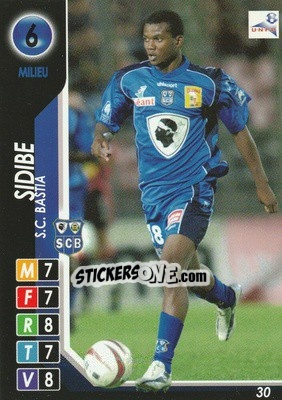 Sticker Sidibe - Derby Total France 2004-2005 n. 30 - Panini