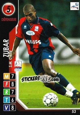 Sticker Zubar - Derby Total France 2004-2005 - Panini