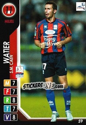 Sticker Watier - Derby Total France 2004-2005 n. 59 - Panini