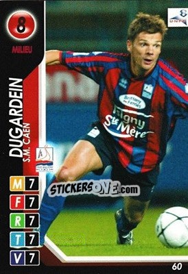 Sticker Dugardein - Derby Total France 2004-2005 n. 60 - Panini