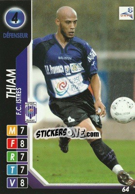 Sticker Thiam - Derby Total France 2004-2005 - Panini