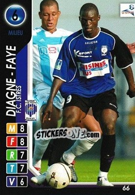 Figurina Diagne-Faye - Derby Total France 2004-2005 - Panini
