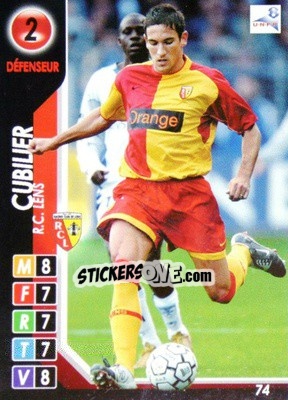 Sticker Cubilier - Derby Total France 2004-2005 - Panini