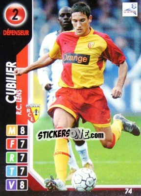 Sticker Cubilier - Derby Total France 2004-2005 n. 74 - Panini