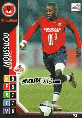 Sticker Moussilou - Derby Total France 2004-2005 - Panini