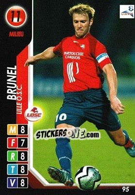 Sticker Brunel - Derby Total France 2004-2005 - Panini