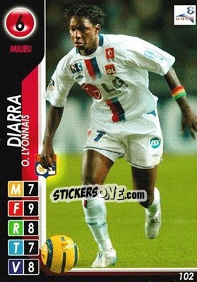 Cromo Mahamadou Diarra - Derby Total France 2004-2005 - Panini