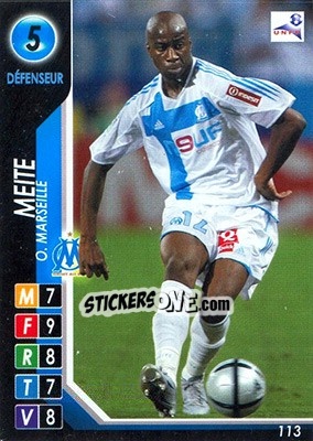 Sticker Meite - Derby Total France 2004-2005 n. 113 - Panini