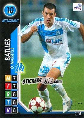 Sticker Batlles - Derby Total France 2004-2005 n. 118 - Panini