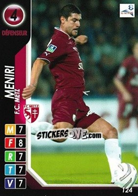 Sticker Meniri - Derby Total France 2004-2005 - Panini