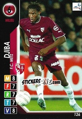 Cromo Djiba - Derby Total France 2004-2005 n. 126 - Panini