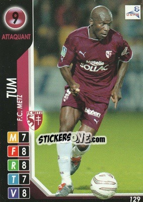 Figurina Tum - Derby Total France 2004-2005 n. 129 - Panini