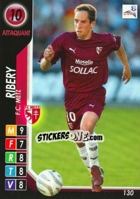 Sticker Ribery - Derby Total France 2004-2005 n. 130 - Panini
