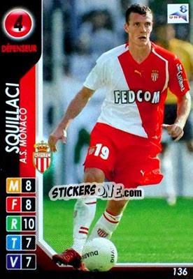 Sticker Squillaci - Derby Total France 2004-2005 n. 136 - Panini