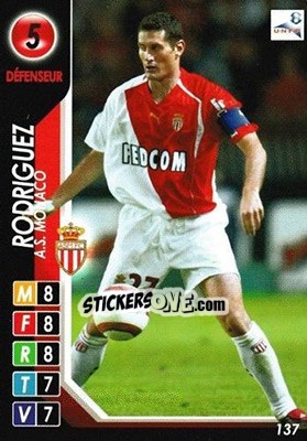 Figurina Rodriguez - Derby Total France 2004-2005 n. 137 - Panini
