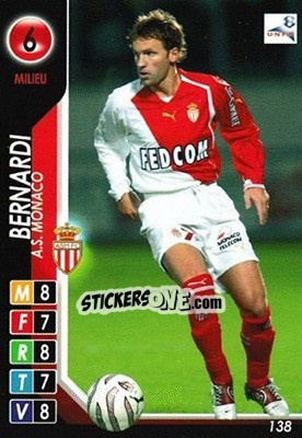 Figurina Bernardi - Derby Total France 2004-2005 n. 138 - Panini