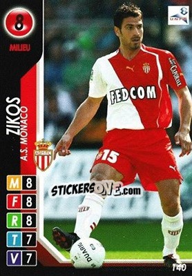 Sticker Zikos - Derby Total France 2004-2005 - Panini