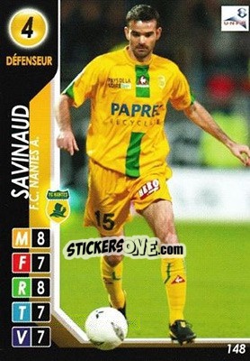 Sticker Savinaud - Derby Total France 2004-2005 - Panini