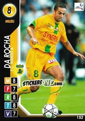 Sticker Da Rocha - Derby Total France 2004-2005 n. 152 - Panini