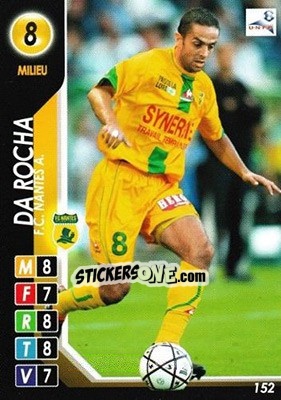 Sticker Da Rocha - Derby Total France 2004-2005 - Panini