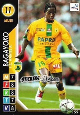 Sticker Bagayoko - Derby Total France 2004-2005 - Panini