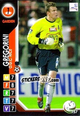 Cromo Gregorini - Derby Total France 2004-2005 - Panini