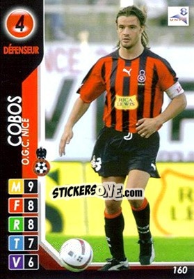 Sticker Cobos - Derby Total France 2004-2005 n. 160 - Panini