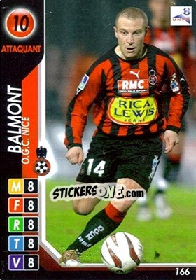 Sticker Balmont - Derby Total France 2004-2005 n. 166 - Panini