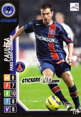 Sticker Pauleta - Derby Total France 2004-2005 n. 177 - Panini