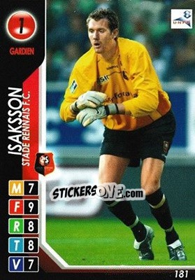 Cromo Isaksson - Derby Total France 2004-2005 - Panini