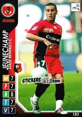 Sticker Jeunechamp - Derby Total France 2004-2005 - Panini
